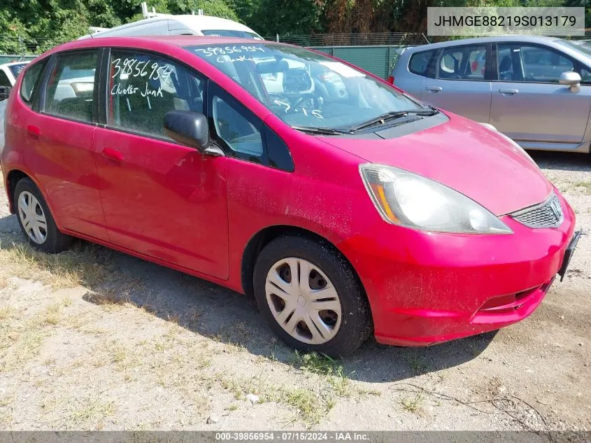 2009 Honda Fit VIN: JHMGE88219S013179 Lot: 39856954