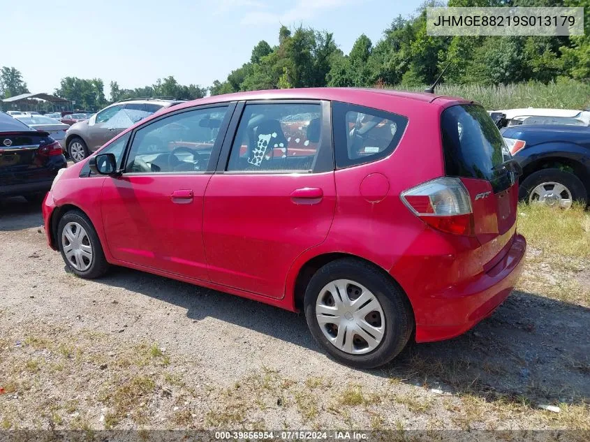 2009 Honda Fit VIN: JHMGE88219S013179 Lot: 39856954