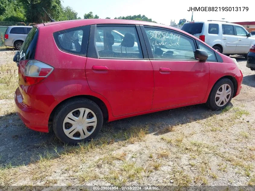 2009 Honda Fit VIN: JHMGE88219S013179 Lot: 39856954