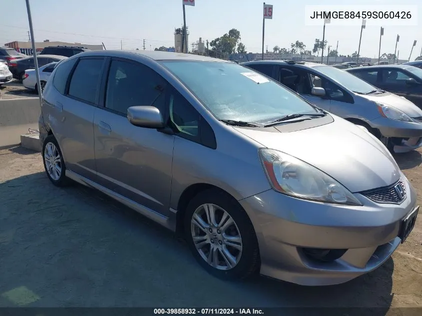 2009 Honda Fit Sport VIN: JHMGE88459S060426 Lot: 39858932