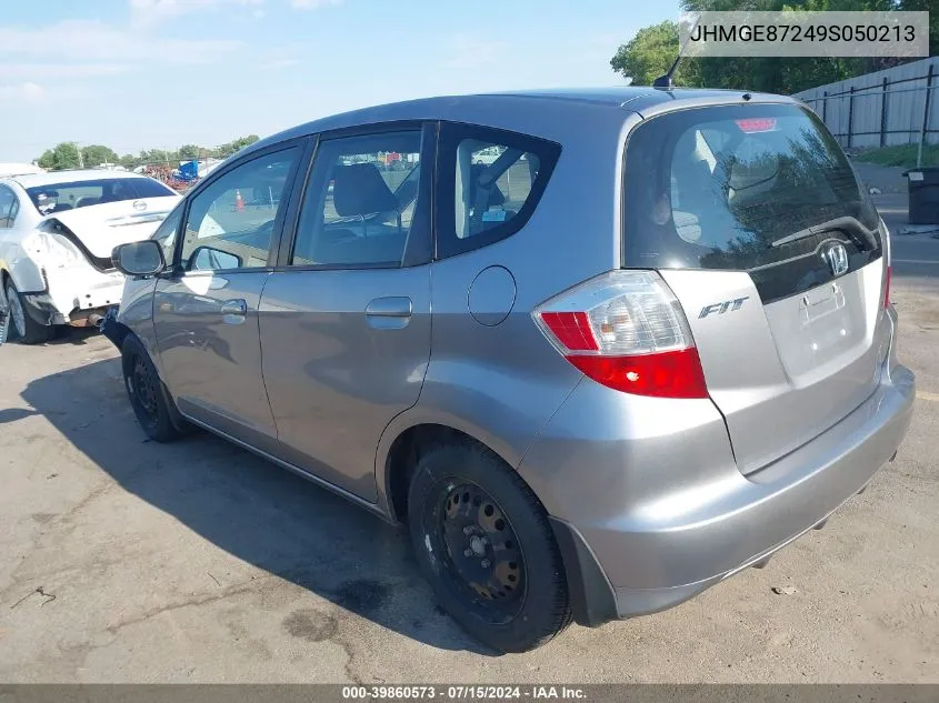 2009 Honda Fit VIN: JHMGE87249S050213 Lot: 39860573