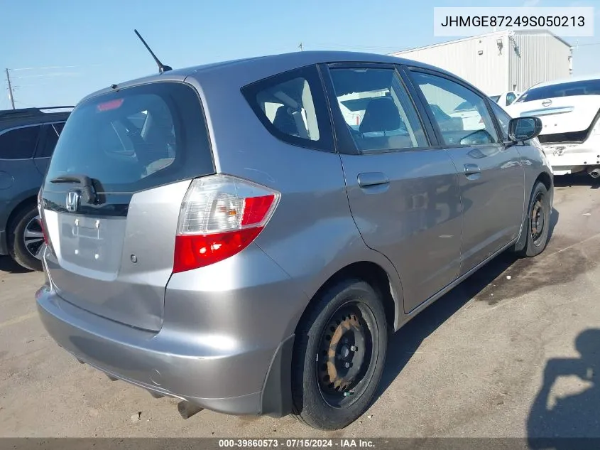 2009 Honda Fit VIN: JHMGE87249S050213 Lot: 39860573