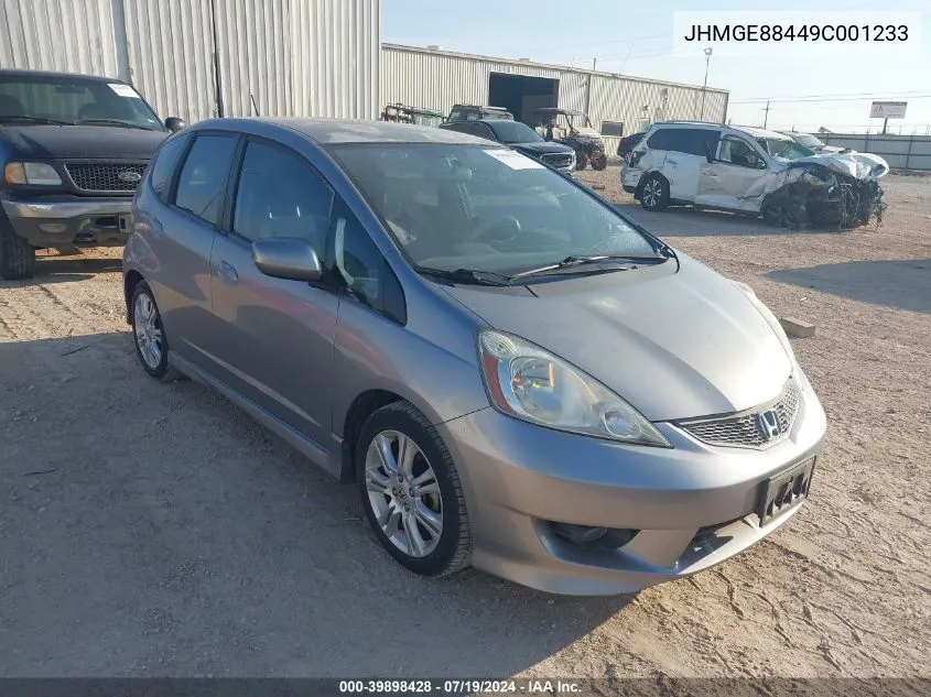 JHMGE88449C001233 2009 Honda Fit Sport