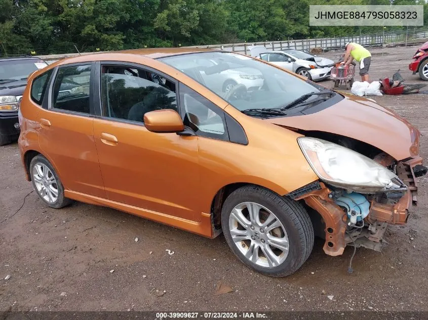 JHMGE88479S058323 2009 Honda Fit Sport