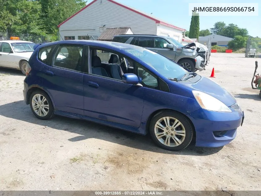 JHMGE88669S066754 2009 Honda Fit Sport