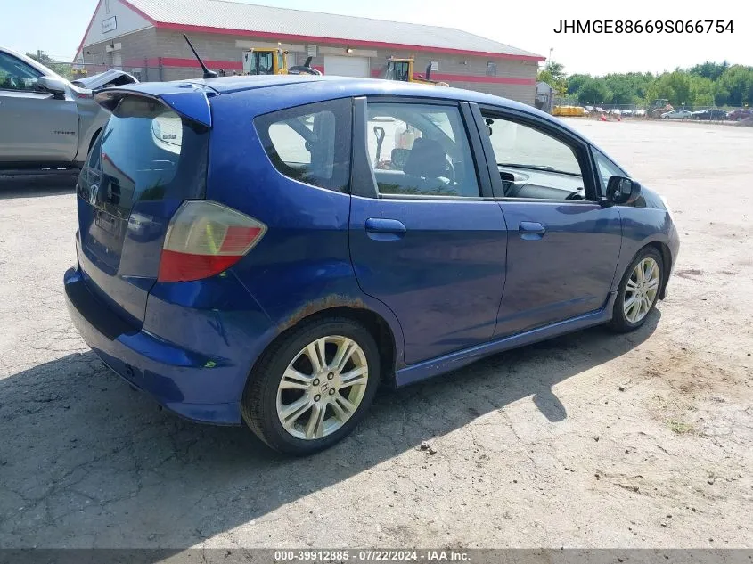 JHMGE88669S066754 2009 Honda Fit Sport