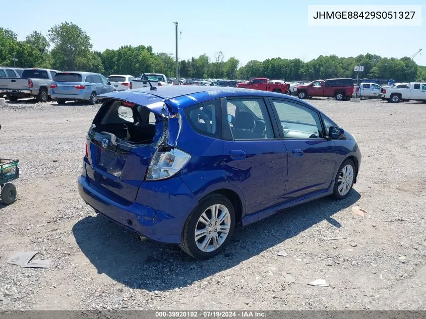 JHMGE88429S051327 2009 Honda Fit Sport