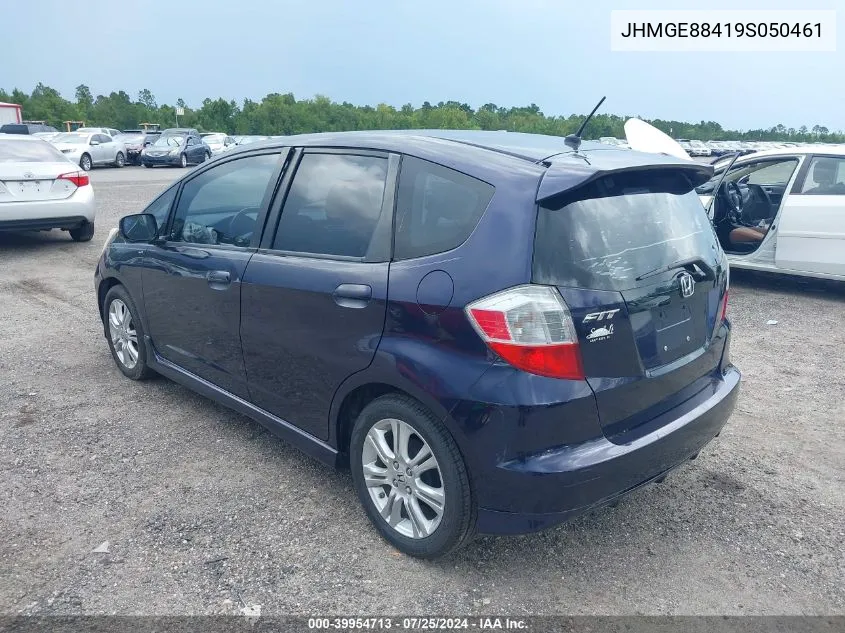 2009 Honda Fit Sport VIN: JHMGE88419S050461 Lot: 39954713