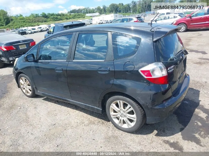 JHMGE88479S068737 2009 Honda Fit Sport