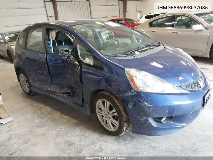 JHMGE88699S037085 2009 Honda Fit Sport