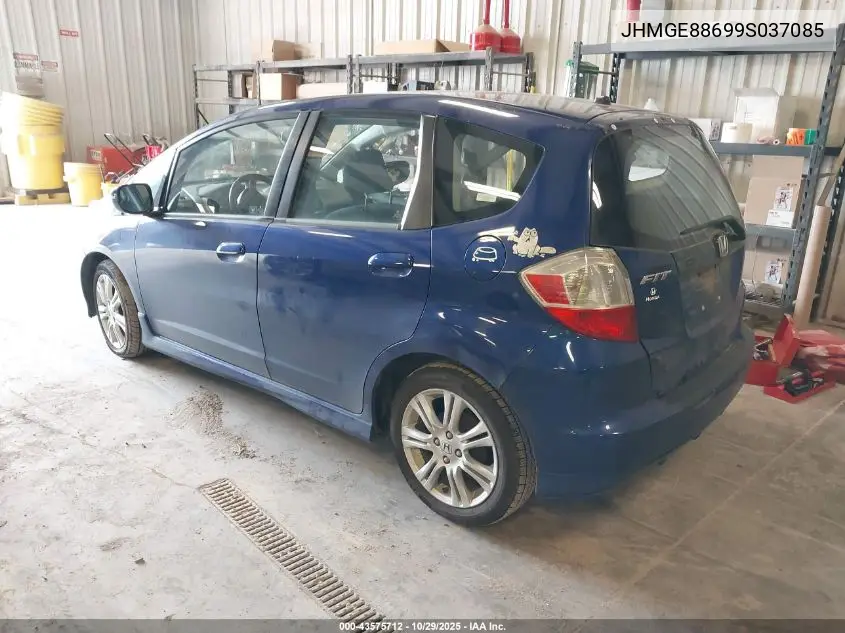 JHMGE88699S037085 2009 Honda Fit Sport