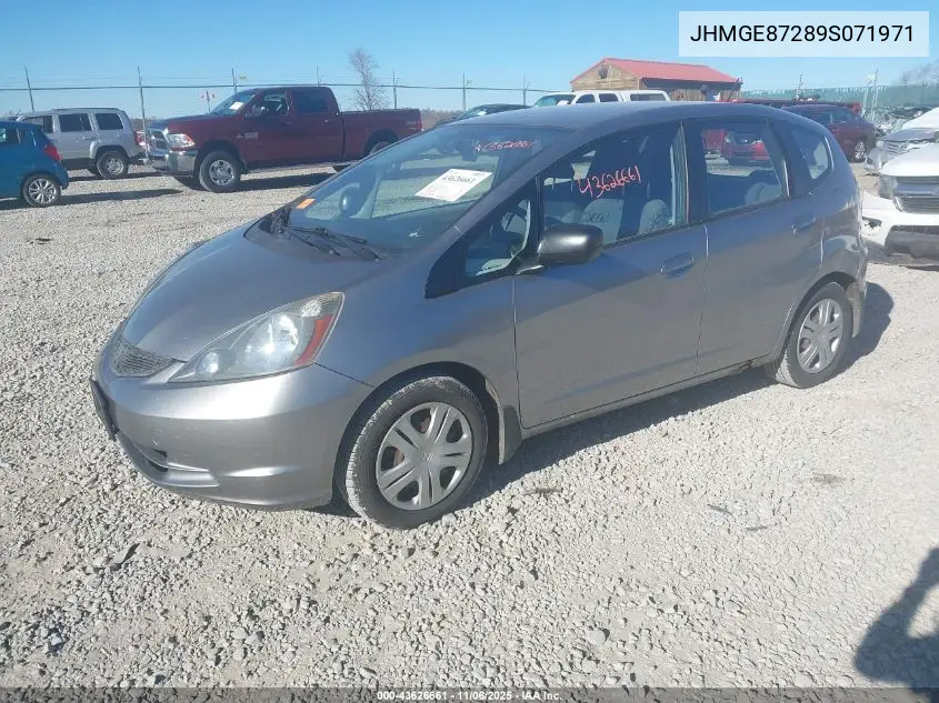 JHMGE87289S071971 2009 Honda Fit