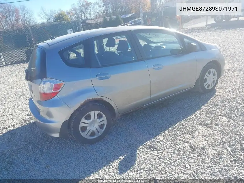 JHMGE87289S071971 2009 Honda Fit