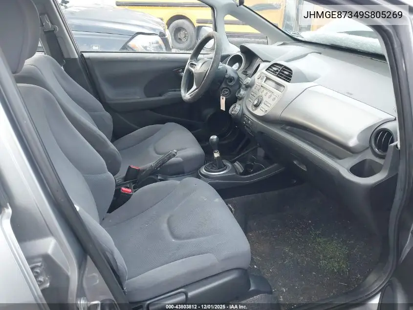 JHMGE87349S805269 2009 Honda Fit Dx-A