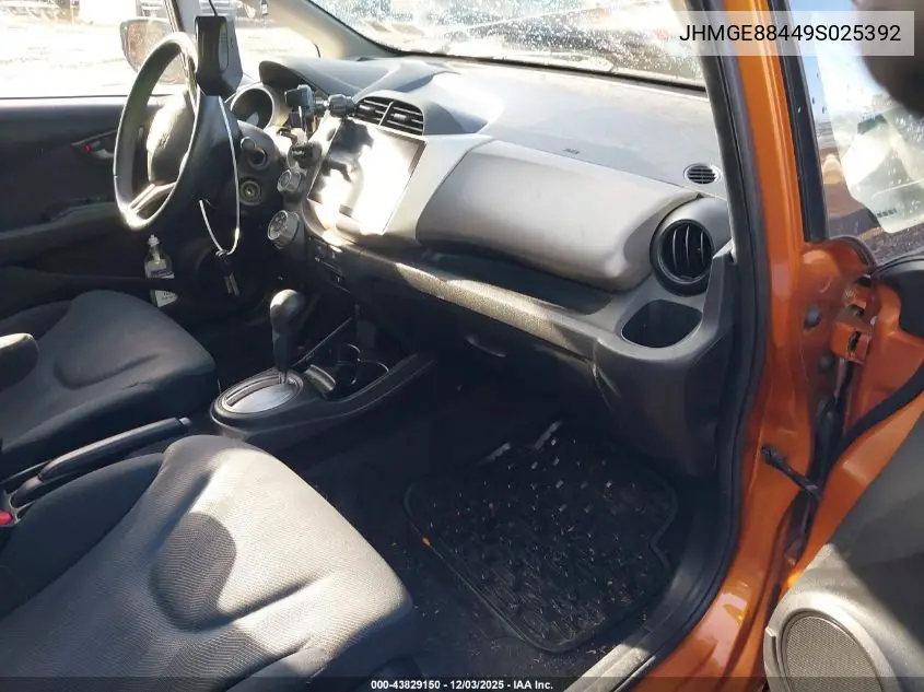 JHMGE88449S025392 2009 Honda Fit Sport