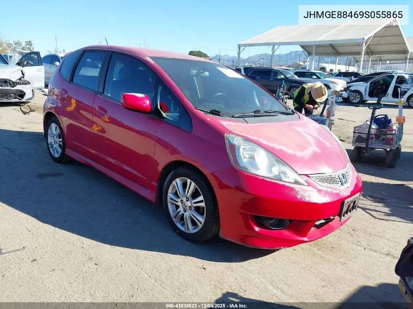 JHMGE88469S055865 2009 Honda Fit Sport