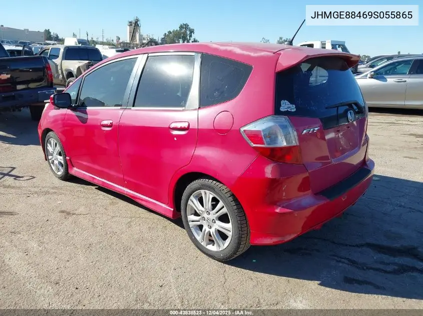 JHMGE88469S055865 2009 Honda Fit Sport