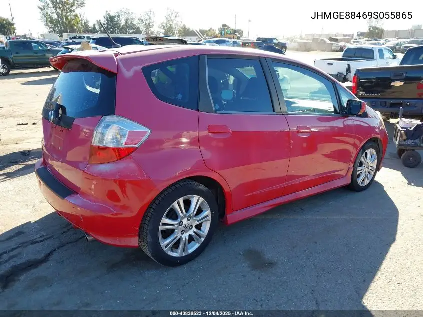JHMGE88469S055865 2009 Honda Fit Sport