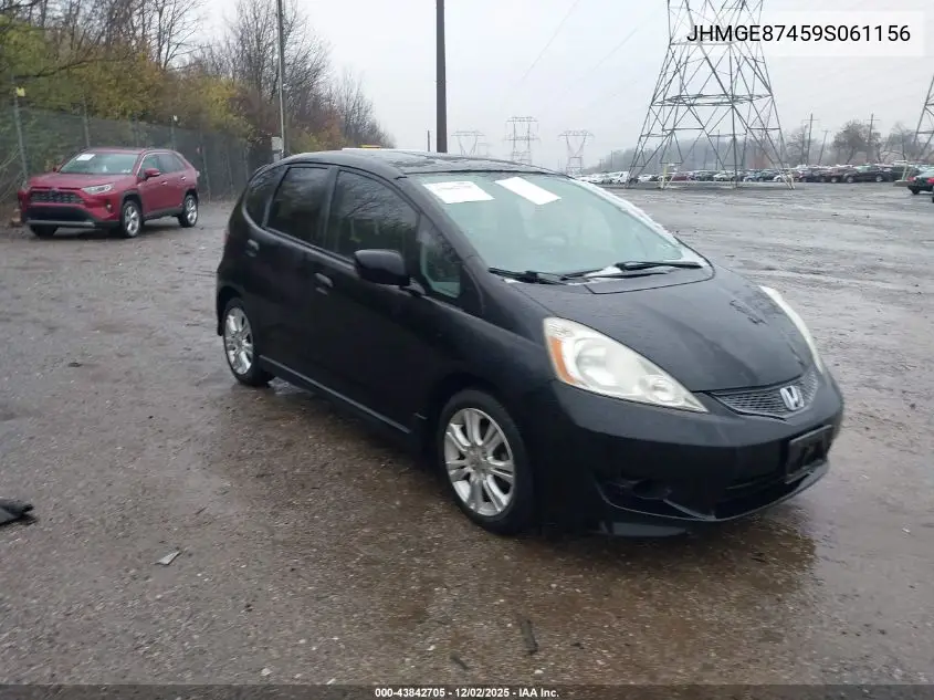 JHMGE87459S061156 2009 Honda Fit Sport