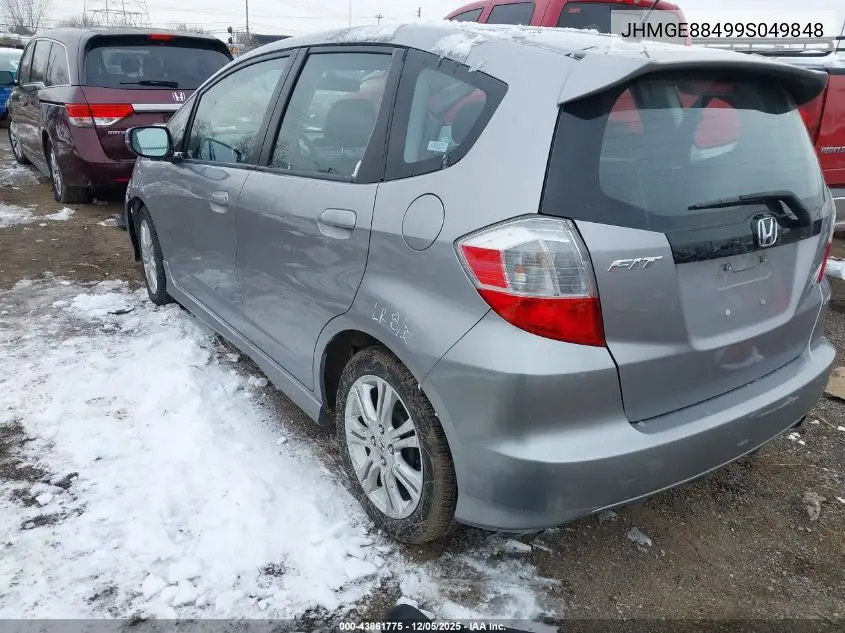 JHMGE88499S049848 2009 Honda Fit Sport