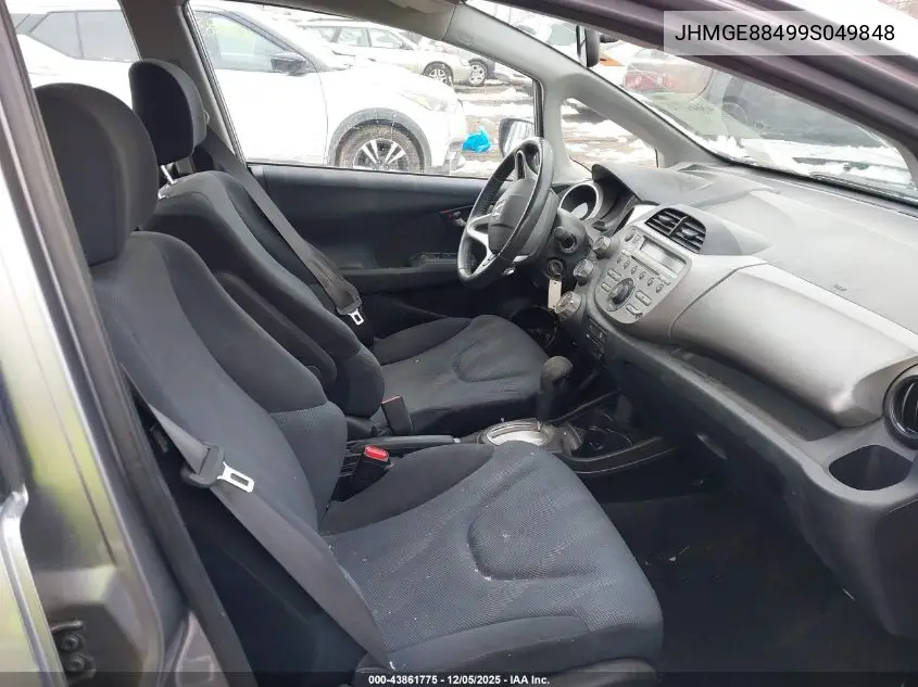 JHMGE88499S049848 2009 Honda Fit Sport