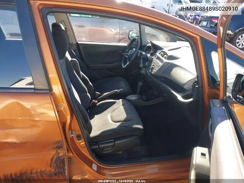 JHMGE88489S020910 2009 Honda Fit Sport