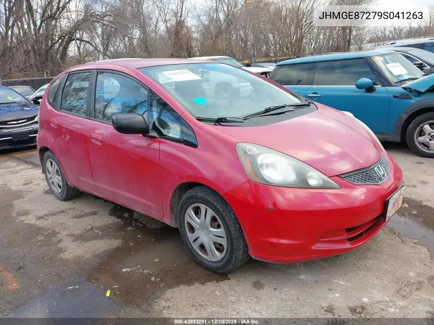 JHMGE87279S041263 2009 Honda Fit