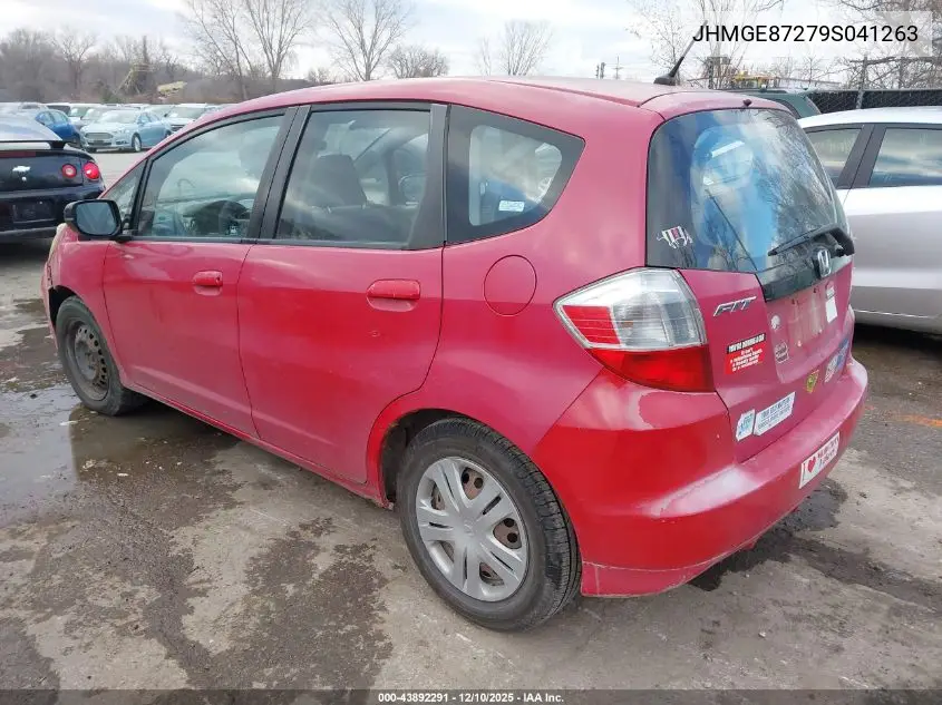 JHMGE87279S041263 2009 Honda Fit
