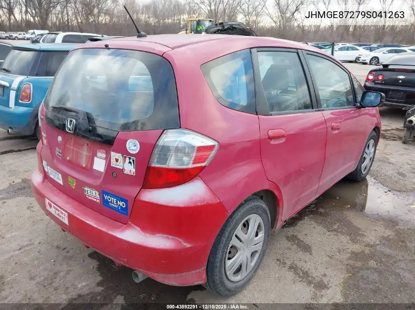 JHMGE87279S041263 2009 Honda Fit