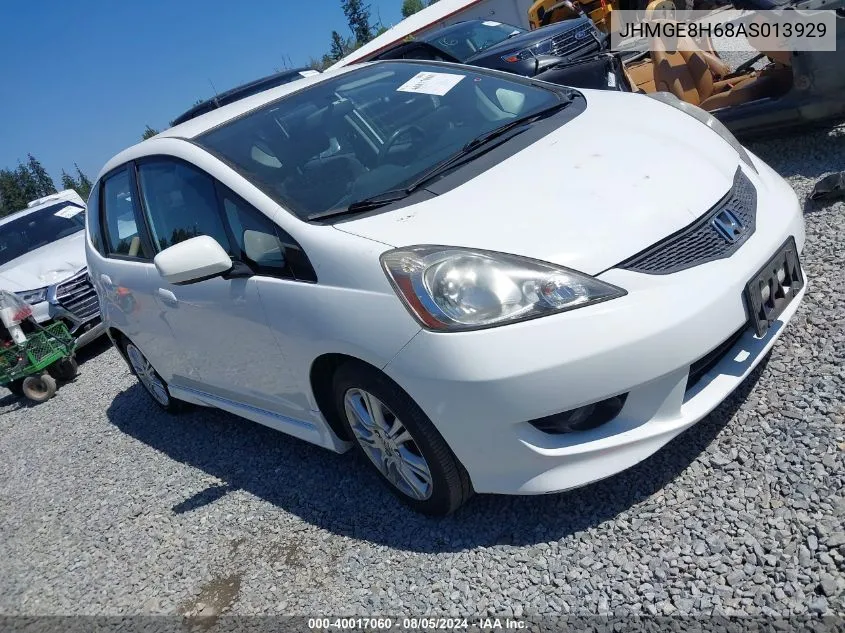 2010 Honda Fit Sport VIN: JHMGE8H68AS013929 Lot: 40017060