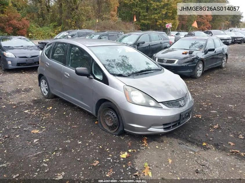 JHMGE8G26AS014057 2010 Honda Fit