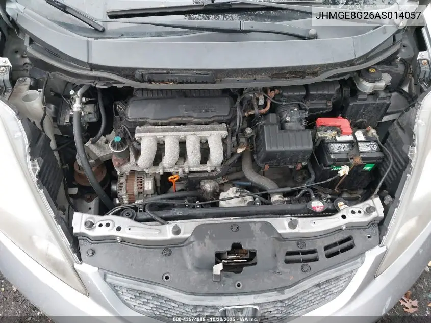 JHMGE8G26AS014057 2010 Honda Fit