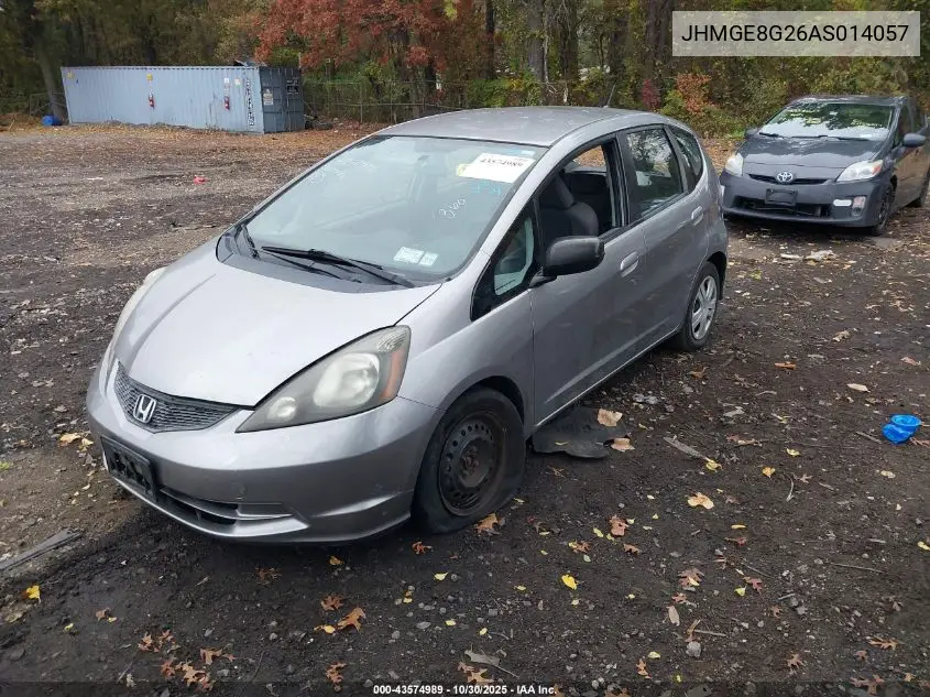 JHMGE8G26AS014057 2010 Honda Fit