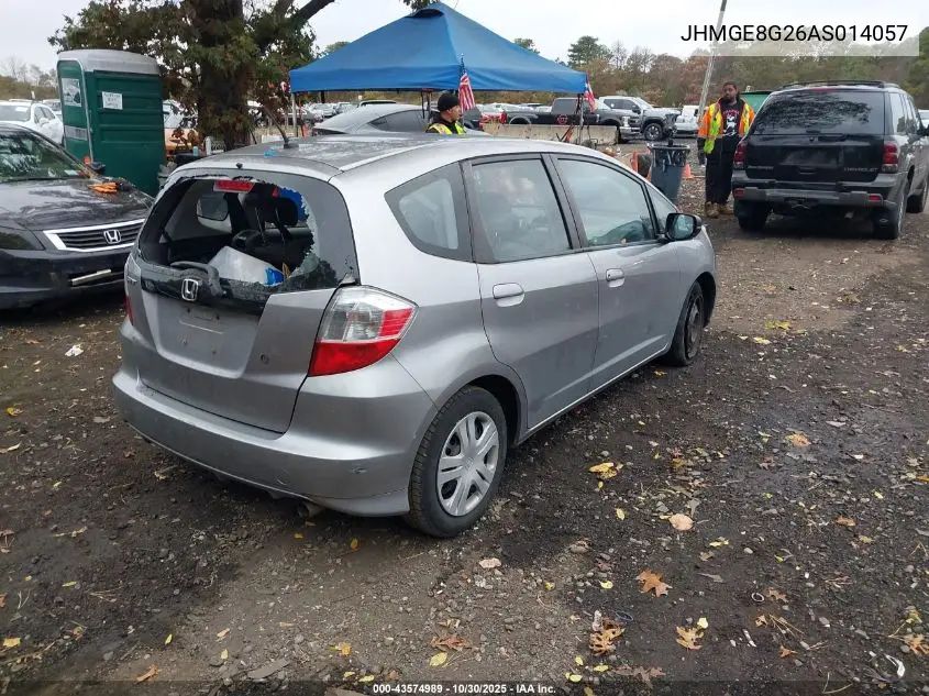 JHMGE8G26AS014057 2010 Honda Fit
