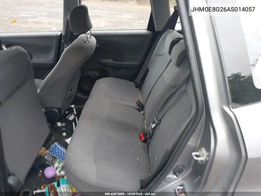 JHMGE8G26AS014057 2010 Honda Fit