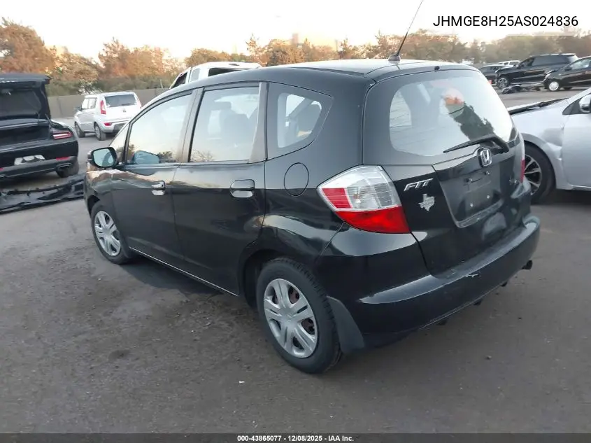 JHMGE8H25AS024836 2010 Honda Fit