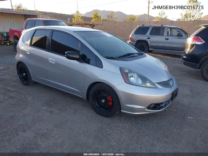 JHMGE8H39BC016775 2011 Honda Fit