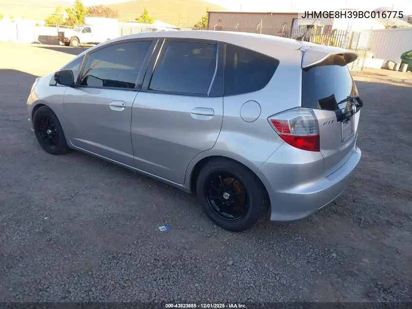 JHMGE8H39BC016775 2011 Honda Fit