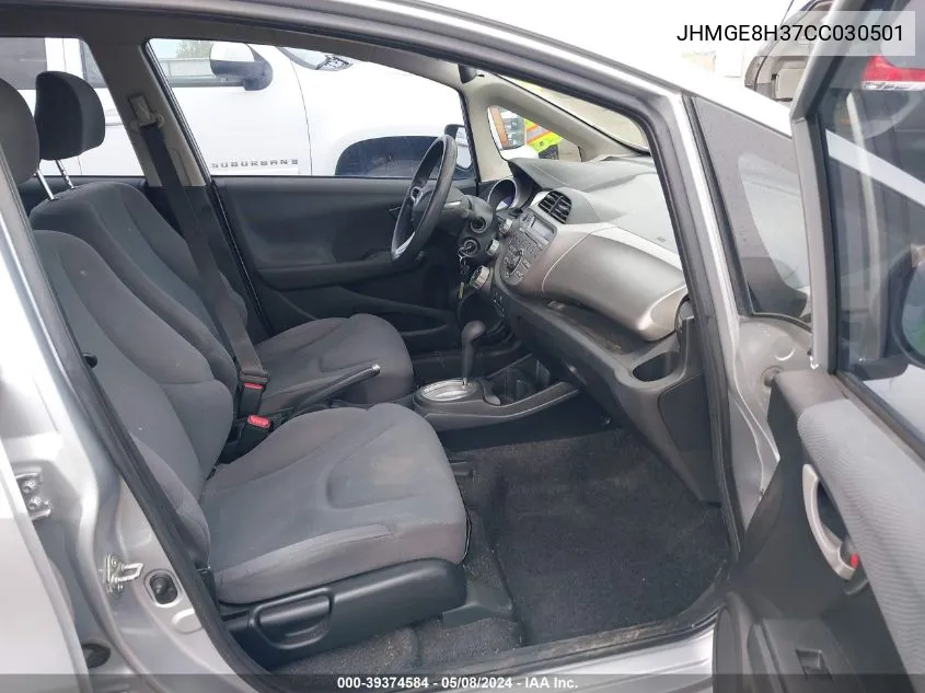 JHMGE8H37CC030501 2012 Honda Fit