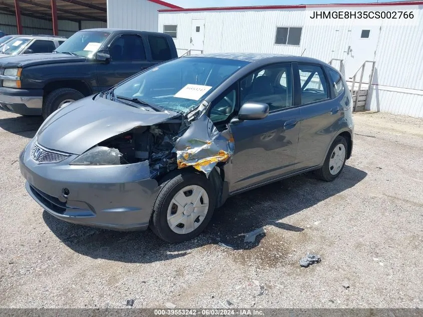 JHMGE8H35CS002766 2012 Honda Fit