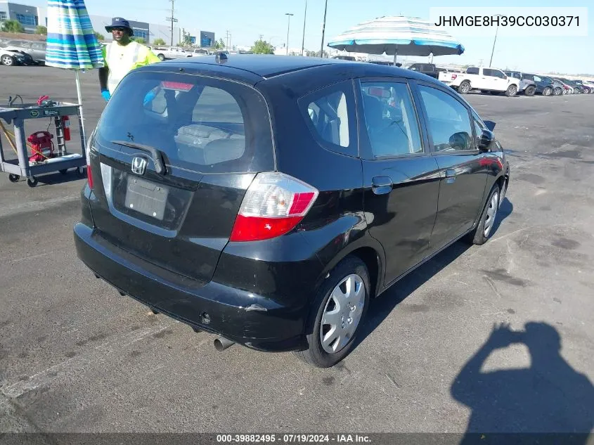 JHMGE8H39CC030371 2012 Honda Fit