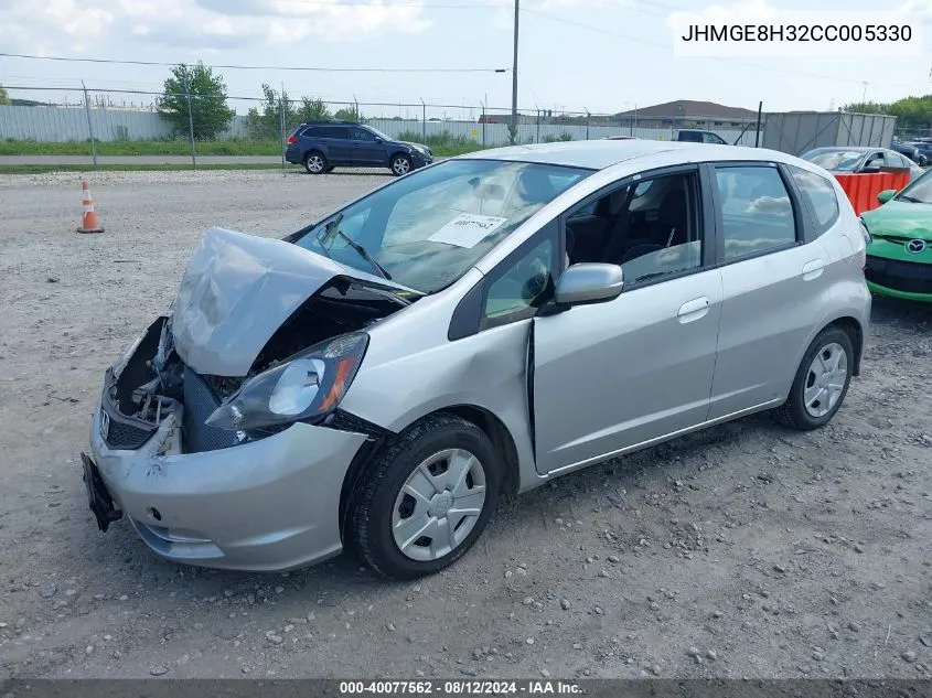 JHMGE8H32CC005330 2012 Honda Fit