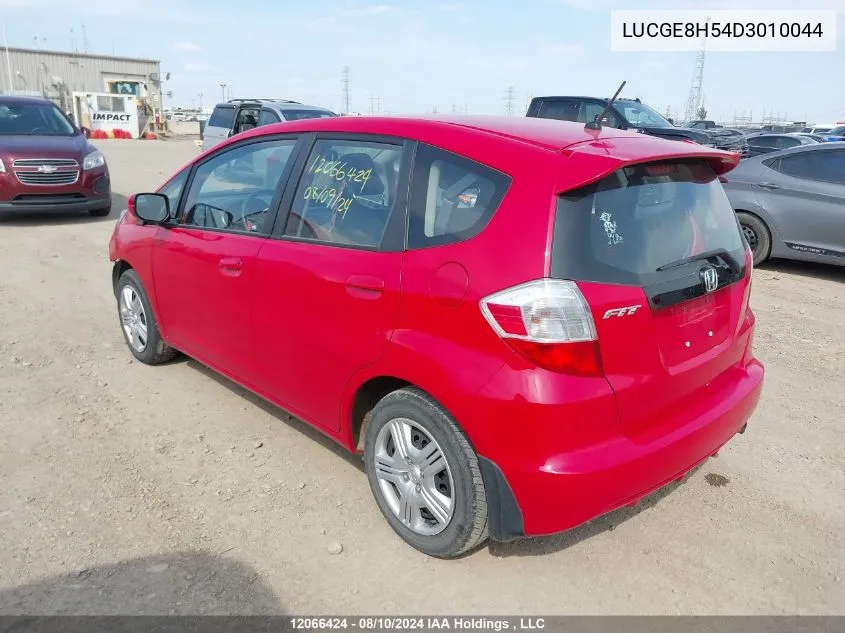 LUCGE8H54D3010044 2013 Honda Fit