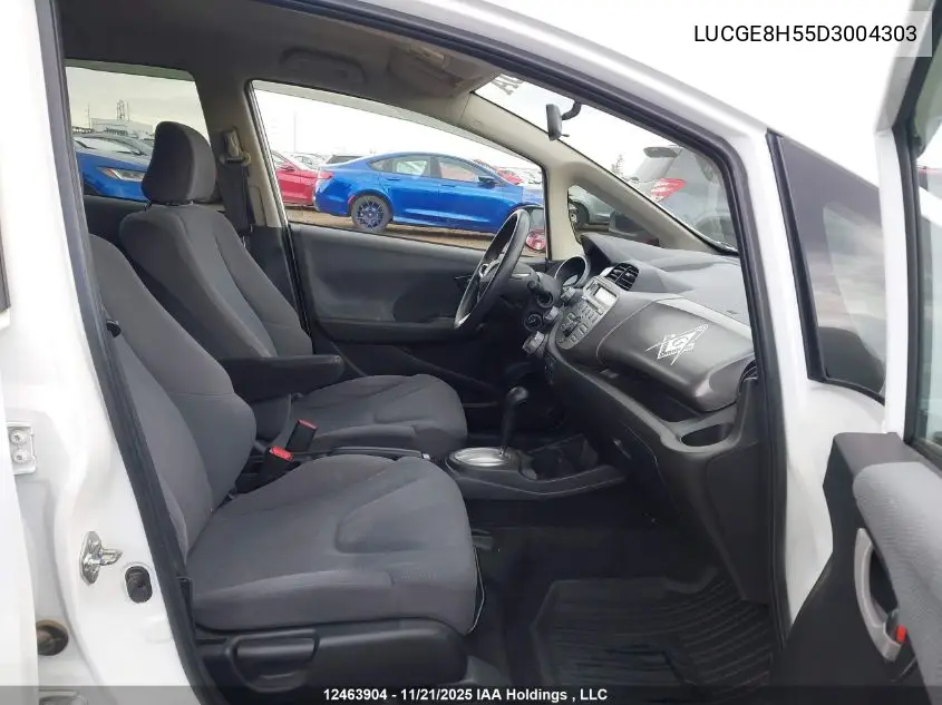 LUCGE8H55D3004303 2013 Honda Fit Lx