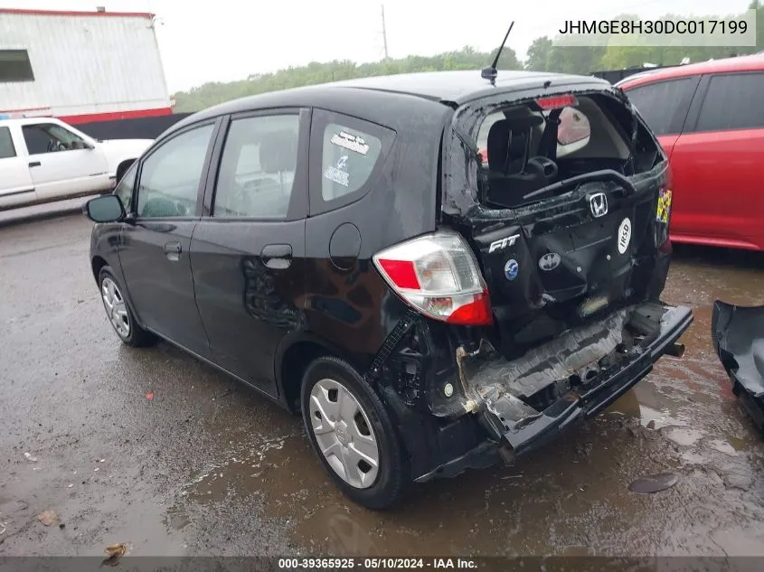 JHMGE8H30DC017199 2013 Honda Fit