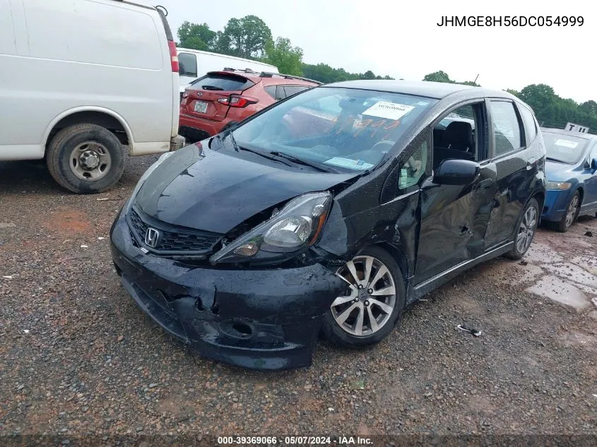 JHMGE8H56DC054999 2013 Honda Fit Sport