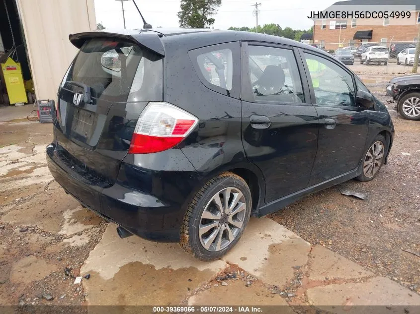 2013 Honda Fit Sport VIN: JHMGE8H56DC054999 Lot: 39369066