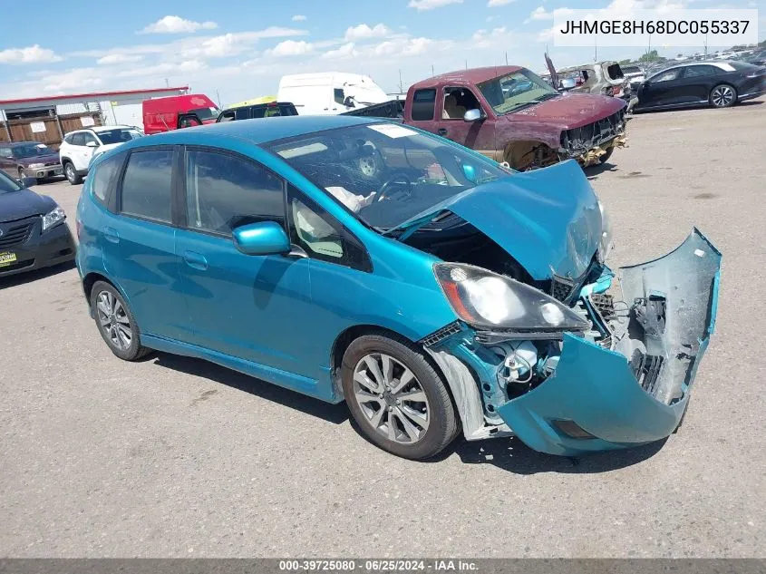 2013 Honda Fit Sport VIN: JHMGE8H68DC055337 Lot: 39725080