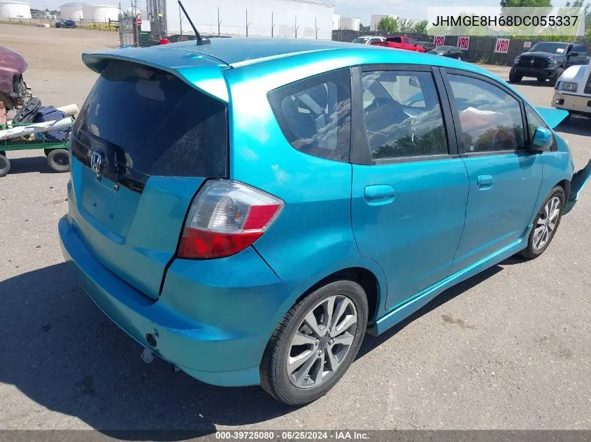 2013 Honda Fit Sport VIN: JHMGE8H68DC055337 Lot: 39725080