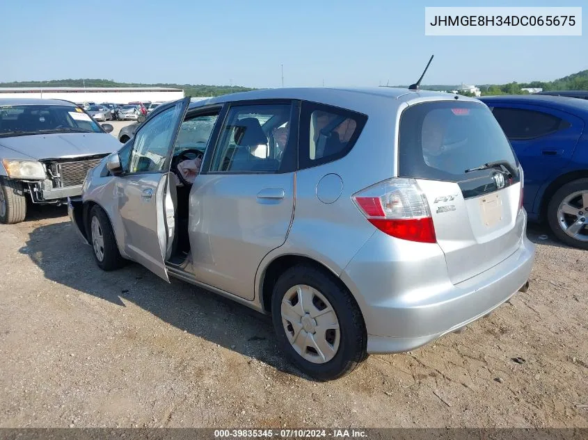 JHMGE8H34DC065675 2013 Honda Fit